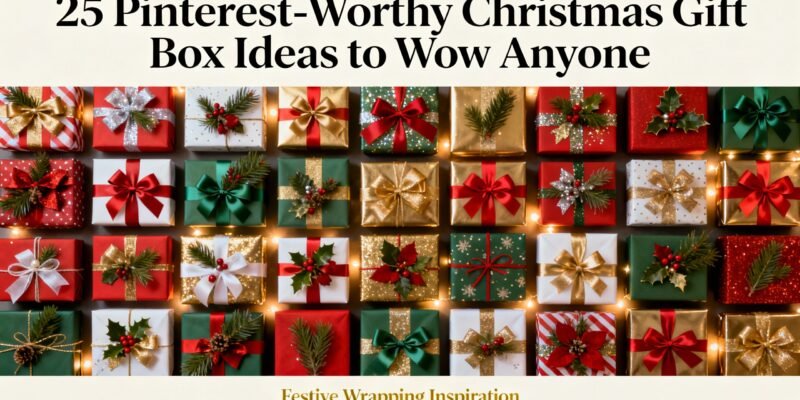 25 Worthy Christmas Gift Box Ideas to Wow