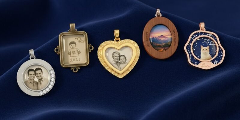 5 Custom Photo Pendant Gift Ideas