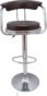 GalaxyGraceFurniture Brown Revolving | Height Adjustable | Kitchen / Café / Stores Leatherette Bar Stool(Finish Color - BROWN, DIY(Do-It-Yourself))