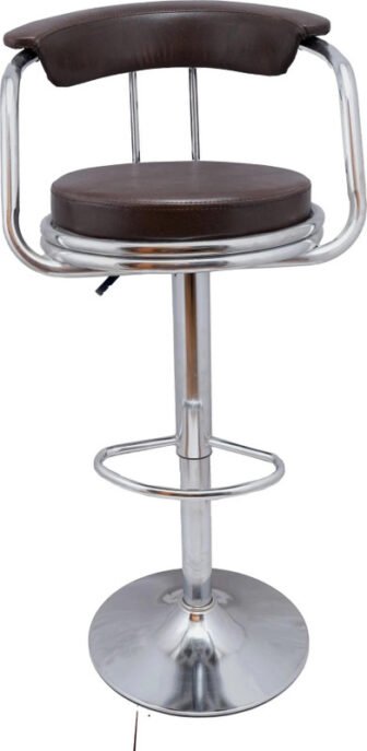 GalaxyGraceFurniture Brown Revolving | Height Adjustable | Kitchen / Café / Stores...