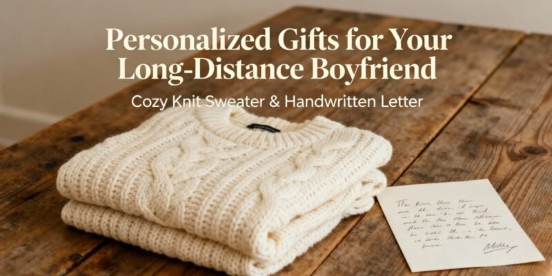 Personalized Cute Gifts for Your Long-Distance Boyfriend