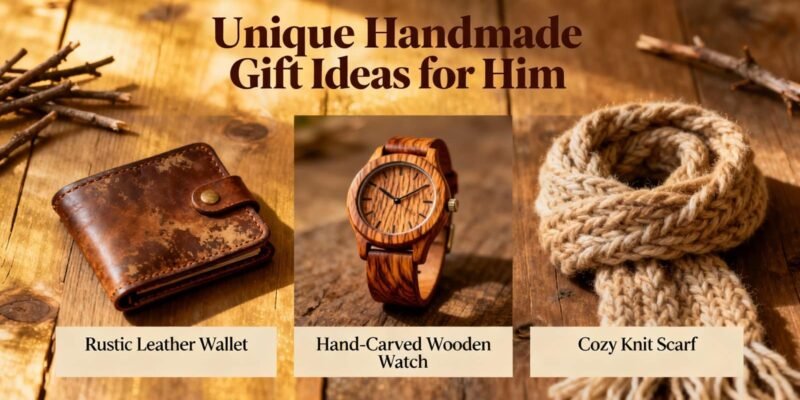 Unique Handmade Gift Ideas for Him