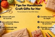 7 Tips for Handmade Craft Gifts for Her