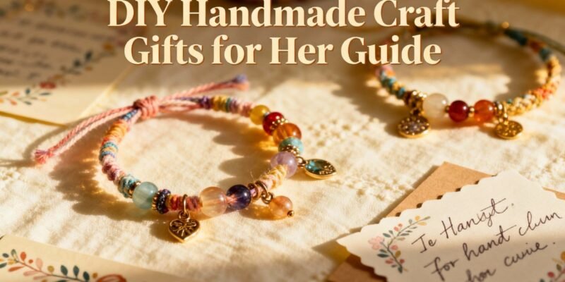 DIY Handmade Craft Gifts for Her Guide