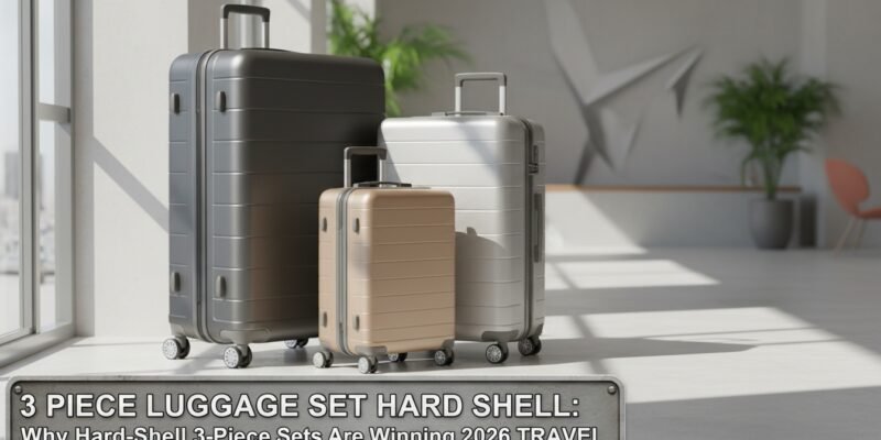 Why 3 Piece Luggage Set Hard Shell Are Winning 2026 Travel
