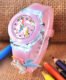 Stylish Diamond Studded Butterfly Analog Watch For Girls