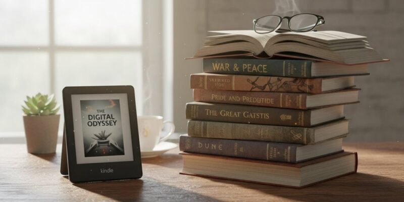 Kindle vs Physical Books: The Great Gift Debate