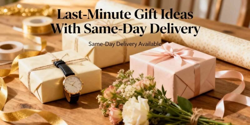 Last Minute Gift Ideas With Same Day Delivery
