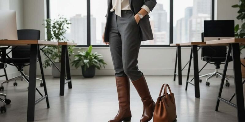 Winter Leather Boots for Women: Real Leather Winter Boots You Can Wear to the Office