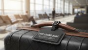 Stop Losing Bags With Leatherette Luggage Tag Frequent Flyers Swear By