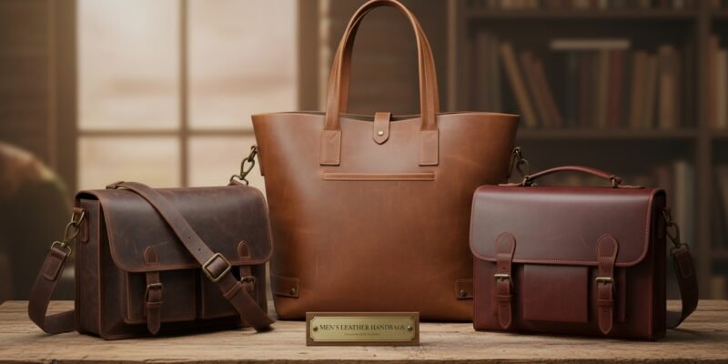 Men’s Leather Handbags Compared: Crossbody vs. Tote vs. Satchel