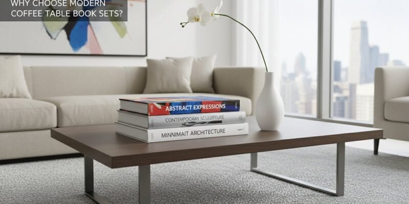 Why Choose Modern Coffee Table Book Sets?