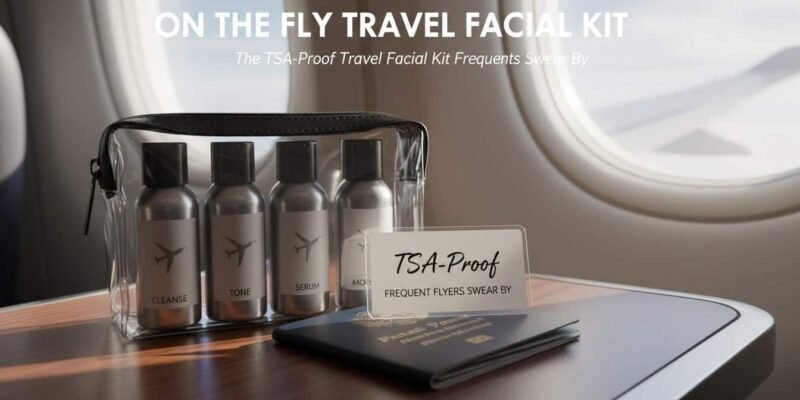 On The Fly Travel Facial Kit: The TSA-Proof Travel Facial Kit Frequent Flyers Swear By