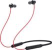 OnePlus Bullets Wireless Z Bass Edition Bluetooth Headset(Reverb Red, In...