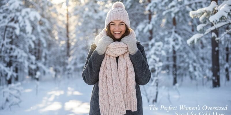 The Perfect Womens Oversized Scarf for Cold Days