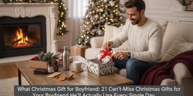 21 Can’T-Miss Christmas Gifts for Your Boyfriend He’Ll Actually Use Every Single Day