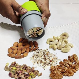 PW PENCILWALA Dry Fruit Cutter, Slicer, Grinder, Choppers with 3 Blade for...