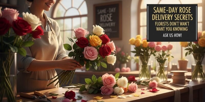 Same Day Rose Delivery Secrets Florists Don’t Want You Knowing