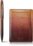 SHEAFFER Gift Set 100 9374 Coffee Edition Ballpoint Pen with Credit Card Holder | Premium Pen Gift Set(Ink Color -...