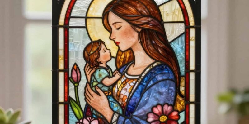 Stained Glass Mothers Day Gift Ideas That Look Truly Stunning