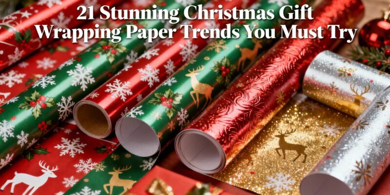 21 Stunning Christmas Gift Wrapping Paper Trends You Must Try
