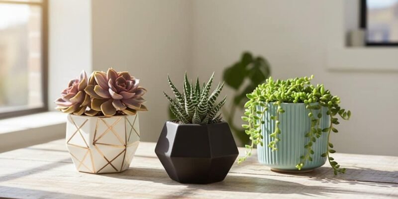 5 Best Succulent Gift Bundles With Decorative Pots