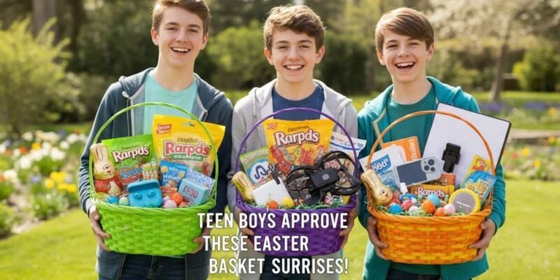 Teen Boys Approve These Easter Basket Surprises for Kids