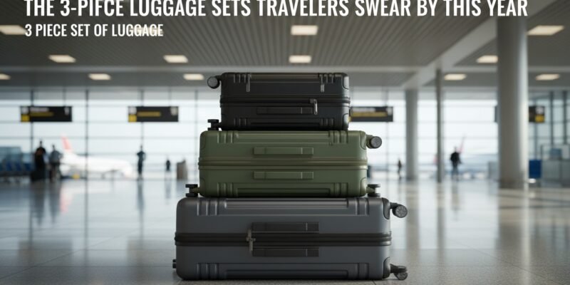 The 3 Piece Luggage Sets Travelers Swear By This Year