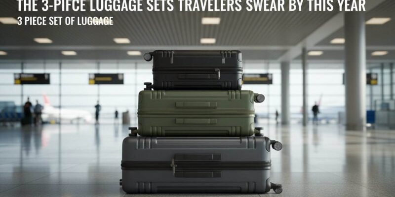 The 3 Piece Luggage Sets Travelers Swear By This Year
