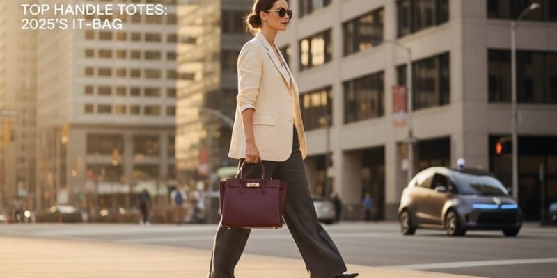 Why Top Handle Totes Are 2025’s It-Bag