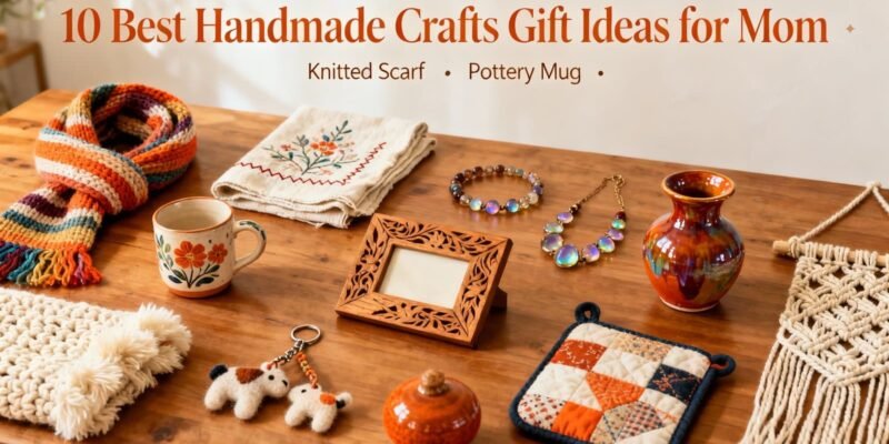 10 Best Handmade Crafts Gift Ideas for Mom