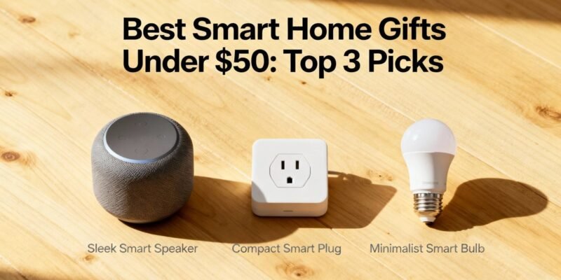 Best Smart Home Gifts Under 50: Top 3 Picks