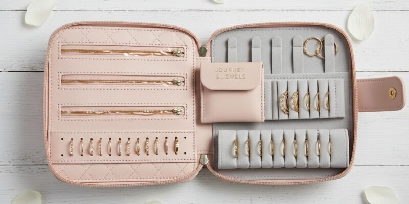 7 Must Have Travel Jewelry Organizer Bags for Tangle-Free Trips
