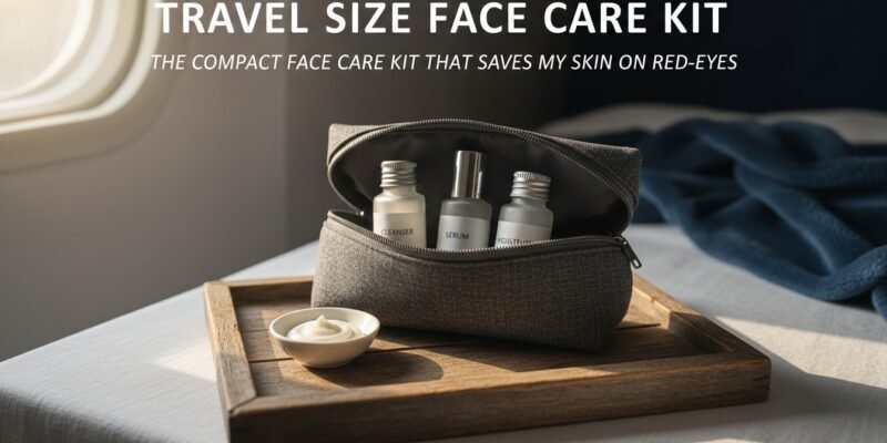 Travel Size Face Care Kit That Saves My Skin on Red-Eyes