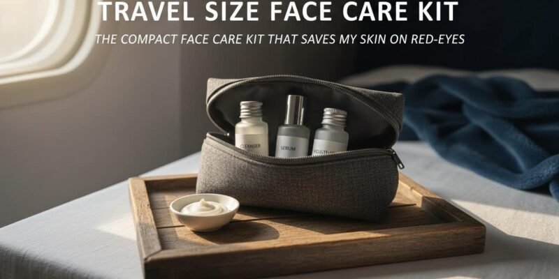 Travel Size Face Care Kit That Saves My Skin on Red-Eyes