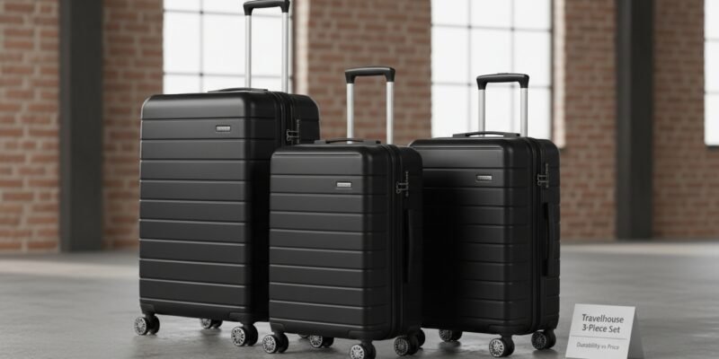 Travelhouse 3 Piece Luggage Set Review: Durability vs. Price