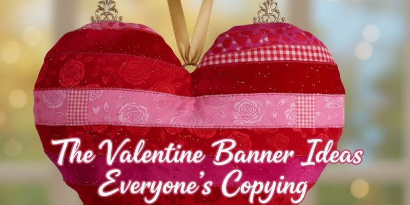 The Valentine Banner Ideas Everyone is Copying