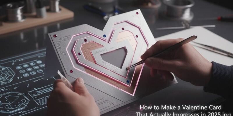 How to Make a Valentine Card That Actually Impresses