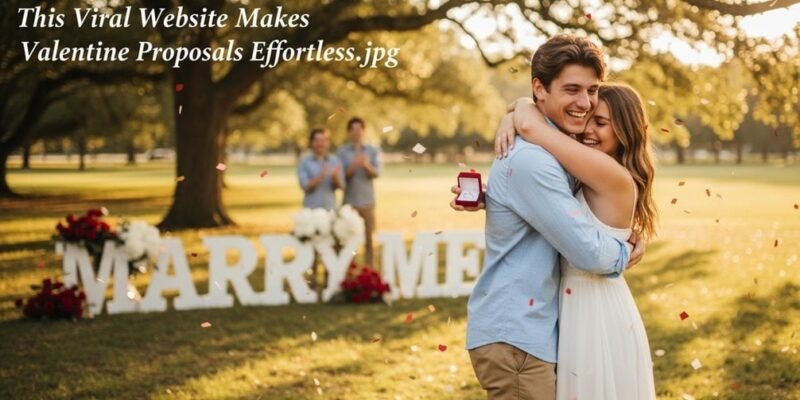 This Viral Website Makes Valentine Proposals Effortless