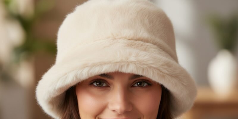 Women’s Winter Faux Fur Bucket Hat: The Cozy Faux Fur Bucket Hat Fashion Editors Swear By This Winter